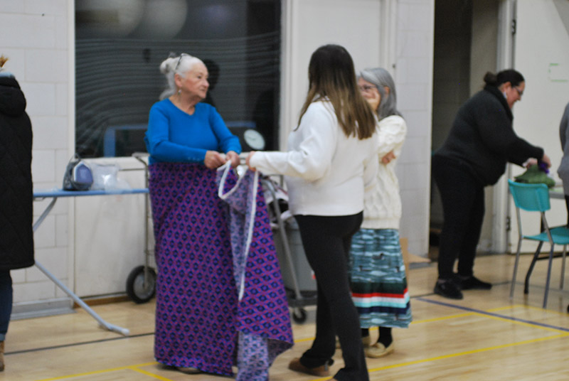 Metis Women's Circle Ribbon Skirt Workshop
