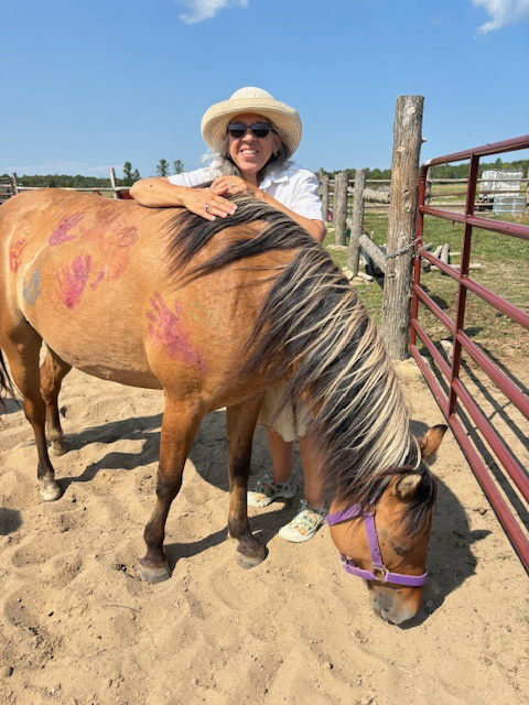 Métis Women's Circle Elder Visit to Spirit Horses