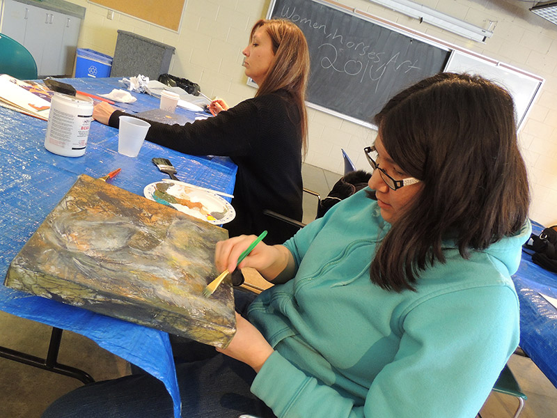 Women, Horses and Art 2014